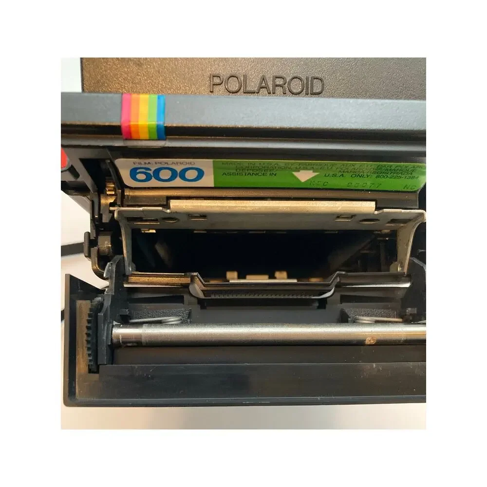 Polaroid One Step 600 Film Instant Camera Vintage Retro Black Untested